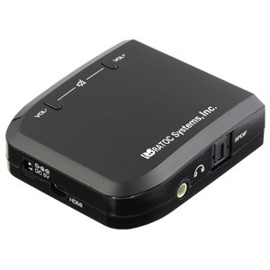 【クリックで詳細表示】ラトックシステム HDMI to VGA変換アダプター REX-HDMI2VGA： パソコン・周辺機器