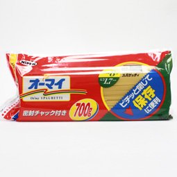  MKg オ-マイ 密封チャック付スパゲッティ 700g