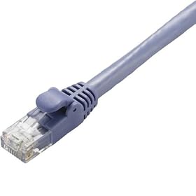 ELECOM LAN�P�[�u�� CAT6A �X�^���_�[�h 0.3m �u���[ LD-GPA/BU03