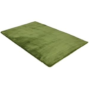 【クリックで詳細表示】低反発・遮音マイクロラグ 130X190 グリーン RM-100