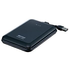 BUFFALO USB2.0�Ή� �ϏՌ��|�[�^�u��HDD TurboUSB�@�\���� 320GB �u���b�N HD-PSG320U2-BK