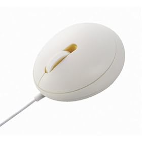 ELECOM USB 3�{�^�� ���w���}�E�XEGG MOUSE (�z���C�g) M-EGURWH