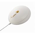 ELECOM USB 3�{�^�� ���w���}�E�XEGG MOUSE (�z���C�g) M-EGURWH