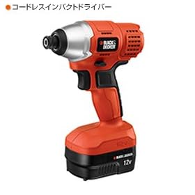 BLACK&DECKER �R�[�h���X�C���p�N�g�h���C�o�[ SX5120