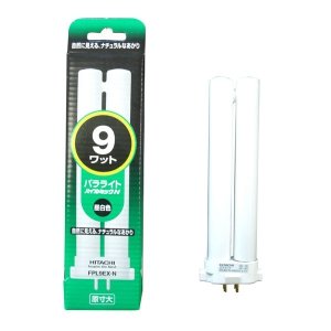 【クリックで詳細表示】日立 コンパクト形(パラライト)9形 昼白色 FPL9EXN