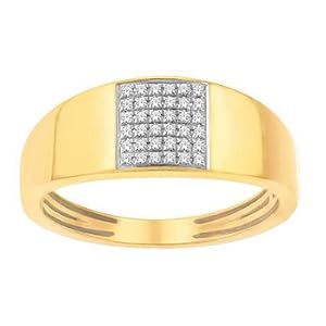Mens Diamond Ring 0.36Ct Real Diamonds(VVS-GH)4.5gm 18k Gold Mens Diamond Ring 0.36Ct Real Diamonds(VVS-GH)4.5gm 18k Gold