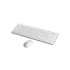 iBUFFALO �����L�[�{�[�h 2.4GHz USB �p���^�O���t �z���C�g �}�E�X�Z�b�g BSKBW05WH