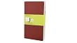 Moleskine Cahiers Large Plain Red