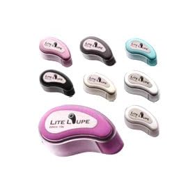 ��Ηp10�{LED���C�g���[�y �g�уX�g���b�v�t LITE LOUPE �W�F�J���[���[�y �A�N�Z�T���[���~���g�O���[��