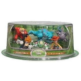 Pixar Animation Studios - Disney Heroes Series #3 Mini-Figure Set (Disney Theme Parks Exclusive)