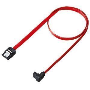 【クリックで詳細表示】SANWA SUPPLY TK-SATA-03UL 上L型シリアルATAケーブル 0.3m