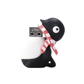 Fruitshop Penguin Driver 4GB black  DR07021-4BK