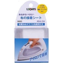 【クリックで詳細表示】レオニス 布の接着シート 40mm×2m