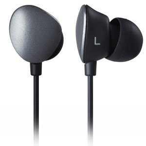 【クリックで詳細表示】maxell 高音質 カナル型イヤホン ヘマタイト HP-CN14-BK