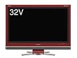 SHARP AQUOS 32V�^ �n��EBS�E110�xCS�f�W�^�� �t���n�C�r�W�����t���e���r LC-32DS5-R ���b�h