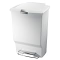 simplehuman �_�X�g�{�b�N�X ���N�^���M�����[�v���X�`�b�N�X�e�b�v�J�� 40L �z���C�g CW1326