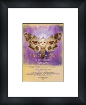  MERCURY REV The Secret Migration - Custom Framed Original Ad Reproduction encadrée