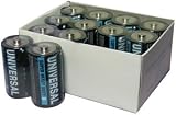  Universal Battery Super Heavy-Duty Battery Value Box - 24 Pack