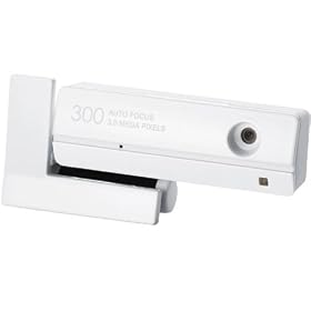 ELECOM Web�J���� 300����f �I�[�g�t�H�[�J�X �}�C�N���� �w�b�h�Z�b�g�t�� �z���C�g UCAM-DLY300TAWH