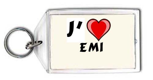  J'aime Emi Porte Clé