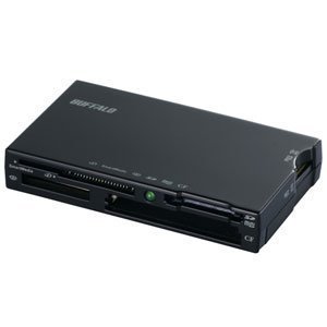 【クリックで詳細表示】バッファロー 55メディア対応カードリーダー/ライタ(ブラック) BSCR-A55/U2BK