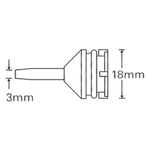 【クリックでお店のこの商品のページへ】白光(HAKKO) ハッコースッポン用 交換部品 18-NP