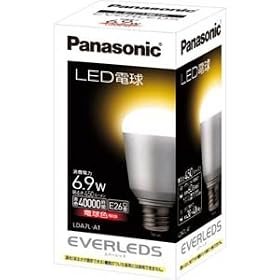 �p�i�\�j�b�N LED�d���i�S�����F450 lm/�d���F�����jPanasonic�@EVERLEDS(�G�o�[���b�Y) LDA7LA1