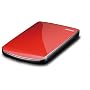 BUFFALO Stylish & Compact �|�[�^�u���n�[�h�f�B�X�N 320GB ���r�[���b�h HD-PE320U2-RD