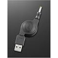 �v�b�V���[�����N PP-EBK PSP,Zaurus,W-ZERO3�Ȃǂ̏[�d�Ή� EIAJ�[�q �ȒP���[USB�P�[�u�� �u���b�N