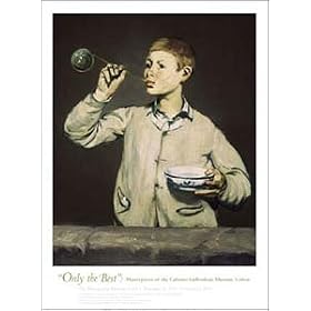 �|�X�^�[ �G�h�D�A�[�� �}�l Boy Blowing Bubbles 1867