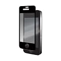 iBUFFALO iPhone4S/4���Ή��y��΋C�A���ł��Ȃ��z�t���ی�t�B����/����^�C�v�u���b�N BSEFGIP4BK