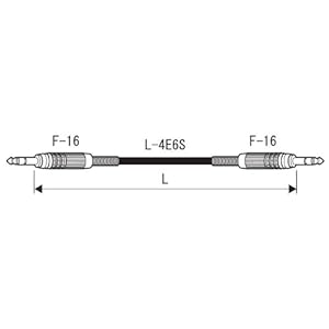 【クリックで詳細表示】CANARE フォンケーブル(1m) SPC01： 楽器