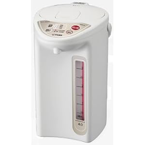 【クリックで詳細表示】TIGER マイコン電動ポット 4.0L アーバンホワイト PDR-A400-WU