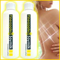 【クリックで詳細表示】パイン豆乳ローション 2本セット： ヘルス＆ビューティー