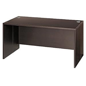 【クリックで詳細表示】Tvilum-Scanbirk 600plusシリーズ メインデスク 81204-20 コーヒー