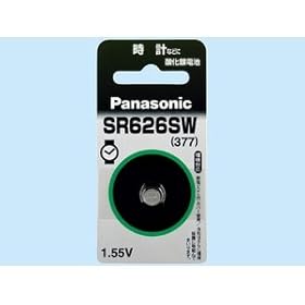 【クリックで詳細表示】パナソニック 酸化銀電池・1個入 SR-626SW： 家電・カメラ