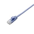 �G���R�� CAT6���� Gigabit���炩LAN�P�[�u�� 5m(�u���[) LD-GPY/BU5