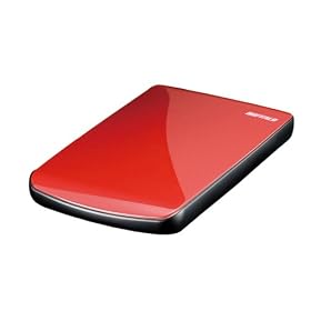 BUFFALO �|�[�^�u���n�[�h�f�B�X�N ���b�h 500GB HD-PE500U2-RD/N [�t���X�g���[�V�����t���[�p�b�P�[�W(FFP)]