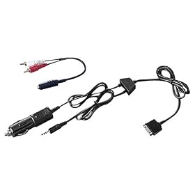 �T�����T�v���C IPOD�J�[�I�[�f�B�I�ڑ��P�[�u�� PDA-CAR1BK