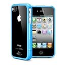 [iPhone 4S 対応]SGP アイフォン 4 / 4S ケース Linear クリスタル シリーズ 【 テンダー・ブルー 】液晶保護シートセット for Apple iPhone 4 / 4S