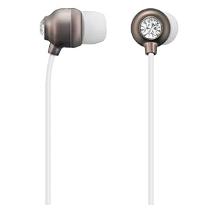 maxell★♪カナルタイプ★♪ヘッドホン 「Jewel Style」 ジュエルチョコレート HP-CN11CC-MBR