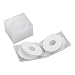 iBUFFALO CD&DVD�P�[�X �\�t�g�^�C�v �N���A�z���C�g 6�����[�~5���Z�b�g BSCD0365SCWH