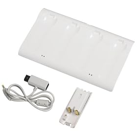 (Wii�����R���p) ���ړ_4�`���[�W�{�[�h (�z���C�g)
