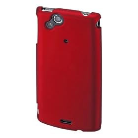 SANWA SUPPLY ���o�[�R�[�e�B���O�n�[�h�P�[�X(Xperia arc�p) ���b�h PDA-XP5R
