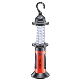 BLACK&DECKER �y���FLED28���Ŗ��邭360�x�ƎˁzLED���C�g�o�[360�I�����W/�u���b�N BDLB28-XJ