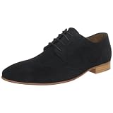 Manz Eros AGO G 110046, Herren Schnürhalbschuhe, Schwarz (schwarz 001), EU 44 (UK 9.5)