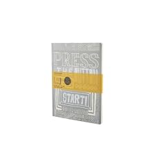 Moleskine Community Cover Art Press the Button Ruled Letter Journal (Maykel Cordeiro Nunes): Set of 2 (Moleskine Legendary Notebooks)