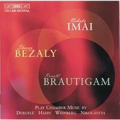 �V�������E�x�U���[�ƍ���M�q�A���̋��� (Chamber Music Bezaly Imai Brautigam)