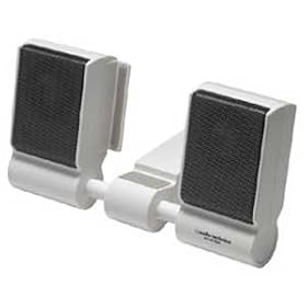 audio-technica �R���p�N�g�X�s�[�J�[ AT-SP250 WH