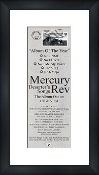  MERCURY REV Deserters Song - Custom Framed Original Ad Reproduction encadrée